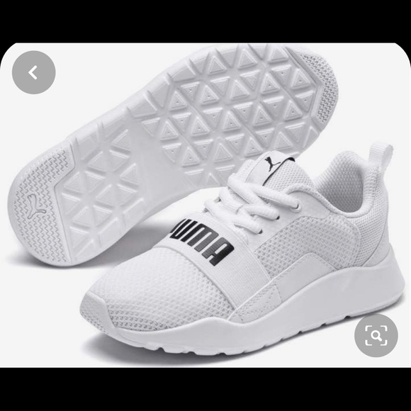 puma wired sneakers red